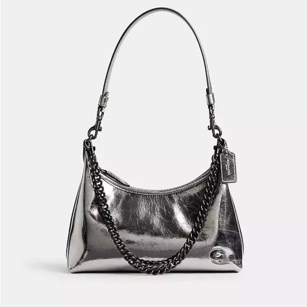 Coach Silver Shoulder Bag